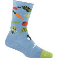 Ladies Vegetable Patterned Lightweight Merino Wool Crew Socks By Darn Tough Ladies Vegetable Patterned Lightweight Merino Wool Crew Socks By Darn Tough