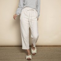 Organic Cotton & Hemp Cropped Lounge Trousers By Dip & Doze