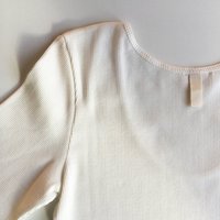 Ribbed Organic Cotton Long Sleeve Top By Elliot Organics Ribbed Organic Cotton Long Sleeve Top By Elliot Organics