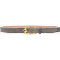 Victoria Beckham Dorian Pin Buckle Belt Suede – CM