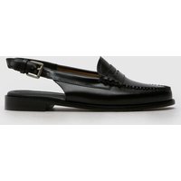G.H. BASS Weejuns Penny Sling Loafer Flats in Black G.H. BASS Weejuns Penny Sling Loafer Flats in Black