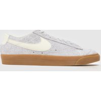 Nike Blazer Low Vintage Trainers in Light Grey