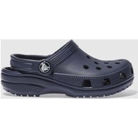 Crocs Navy Classic Clog Junior Sandals