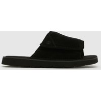Clarks Solsbury Slide Sandals in Black