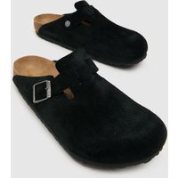 BIRKENSTOCK Boston Clog Sandals in Black