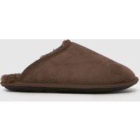 schuh Seth Closed Toe Slippers in Brown schuh Seth Closed Toe Slippers in Brown