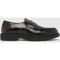schuh Rykard Leather Loafer Shoes in Burgundy schuh Rykard Leather Loafer Shoes in Burgundy