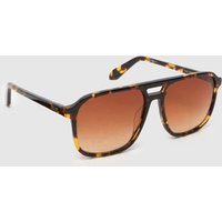 Quay On The Fly Sunglasses in Black & Orange Quay On The Fly Sunglasses in Black & Orange