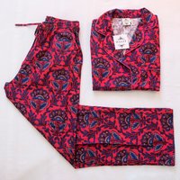 Dalit Organic Cotton Floral Pyjamas Dalit Organic Cotton Floral Pyjamas