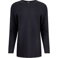 Weird Fish Dalla Knitted Crew Neck Jumper Dark Navy Size