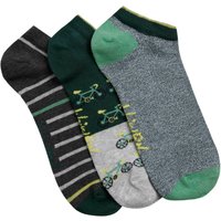 Weird Fish Rolph Trainer Socks Pack Forest Green Size – Weird Fish Rolph Trainer Socks Pack Forest Green Size –