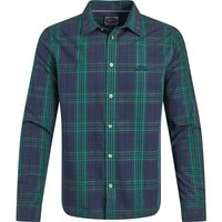 Weird Fish Lando Long Sleeve Check Shirt Green Ivy Size Weird Fish Lando Long Sleeve Check Shirt Green Ivy Size