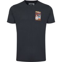 Weird Fish Chili Kippers Back Print Artist Shirt Black Size