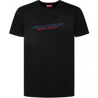 Diesel Industry Denim Division men’s T shirt in Black