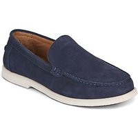 Selected SLHOWEN SUEDE CLEAN LOAFER men’s Loafers Casual Shoes in Marine