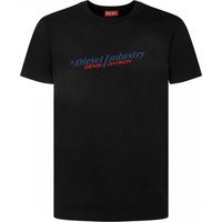 Diesel Industry Denim Division men’s T shirt in Black