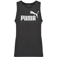 Puma ESS No. Logo Tank men’s Vest top in Black Puma ESS No. Logo Tank men’s Vest top in Black