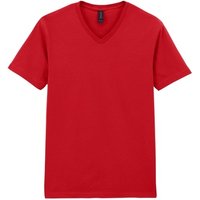 Gildan V men’s T shirt in Red