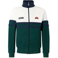 Ellesse Rimini Track Top Jacket Dark GreenOff White men’s Tracksuit jacket in Green