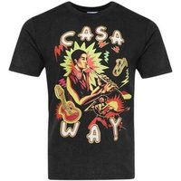 Casablanca Music For The People men’s T shirt in Black