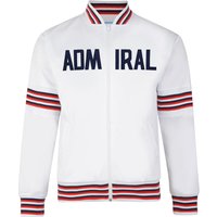 Admiral White England Track Jacket