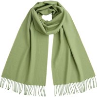 Land & Shore Enya Scarf, Green Land & Shore Enya Scarf, Green