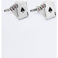 Aces Playing Card Cufflinks Aces Playing Card Cufflinks