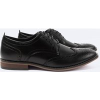 Black Derby Brogue Shoes