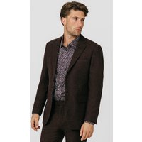 Burgundy Donegal Tweed Jacket Burgundy Donegal Tweed Jacket