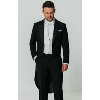 % Wool White Tie Jacket % Wool White Tie Jacket