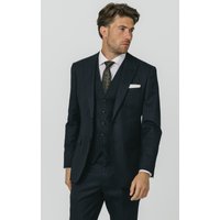 Navy Chalkstripe Piece Suit