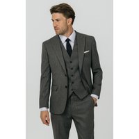 Charcoal Chalkstripe Piece Suit