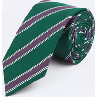 Green with Purple Stripe Tie