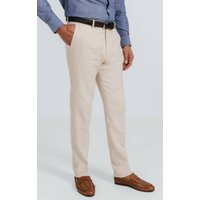 Oatmeal Linen Herringbone Suit Trousers Oatmeal Linen Herringbone Suit Trousers
