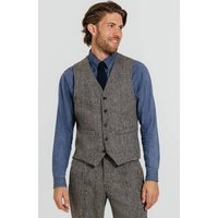 Harris Tweed Grey Herringbone Waistcoat Harris Tweed Grey Herringbone Waistcoat