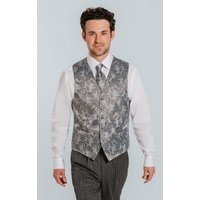 Grey Paisley Waistcoat Grey Paisley Waistcoat