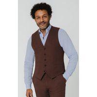 Mocha Linen Waistcoat Mocha Linen Waistcoat