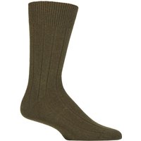 Mens Pair Falke Lhasa Rib Cashmere Blend Casual Socks Artichoke .- Mens Mens Pair Falke Lhasa Rib Cashmere Blend Casual Socks Artichoke .- Mens