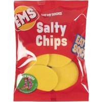 EAT MY SOCKS Pair Salty Crisps Cotton Socks Ready Salted Crisps One Size