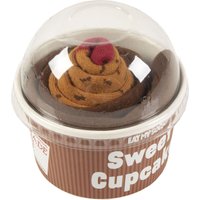 EAT MY SOCKS Pair Sweet Cupcake Cotton Socks Chocolate One Size