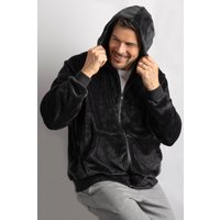 Mens Pack Heat Holders Lounge Hoodie Black SM
