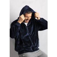 Mens Pack Heat Holders Lounge Hoodie Navy Mens Pack Heat Holders Lounge Hoodie Navy