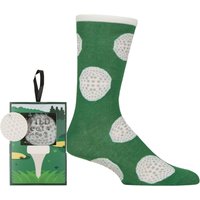 Mens Pair SOCKSHOP Wildfeet Man Cave Gift Boxed Socks Golf Ball & Tee – Mens
