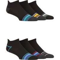 Mens Pair Jeff Banks Sport Trainer Liner Socks Black Colour Block – Mens Pair Jeff Banks Sport Trainer Liner Socks Black Colour Block –