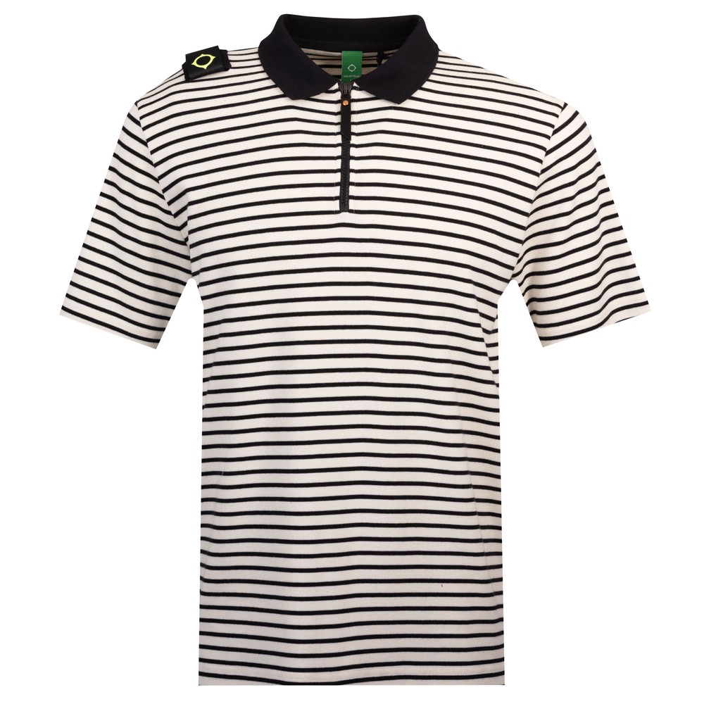 Stripe Badge Polo Shirt