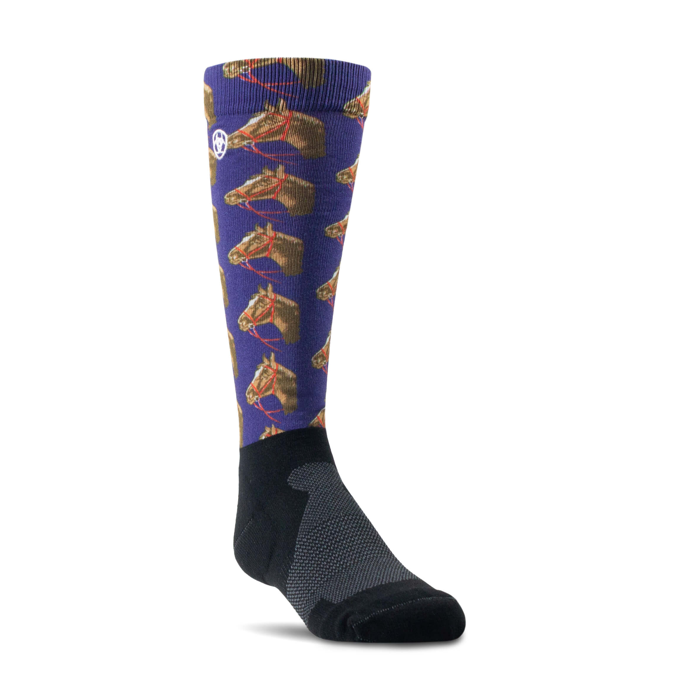 Kid’s AriatTEK Slim Printed Socks, Size LargeX Kid’s AriatTEK Slim Printed Socks, Size LargeX