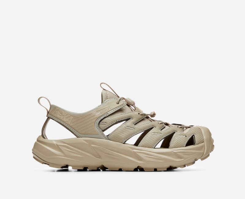 HOKA Hopara Hiking Sandals in Oxford Tan, Size