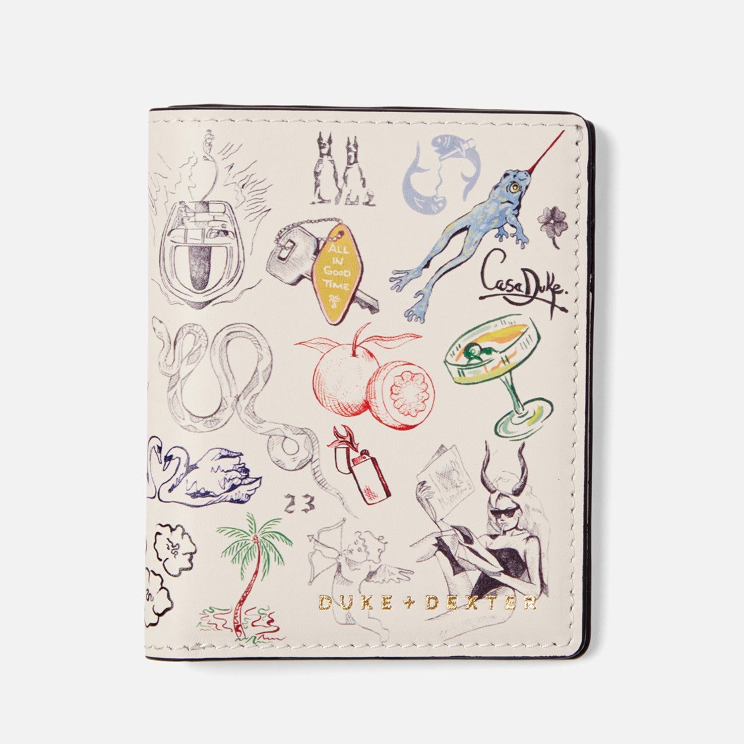 Duke + Dexter, Unisex Dean Sketch Wallet, Size