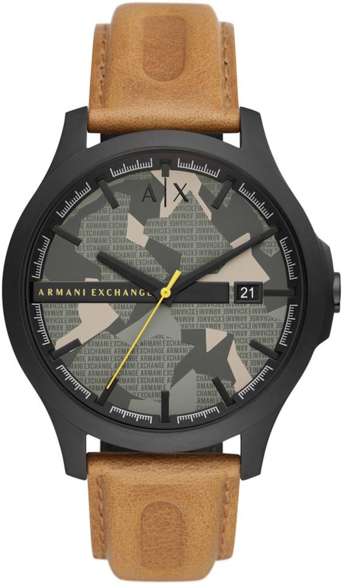 Armani Exchange AX Gents Watch Stainless Steel, Green Dial