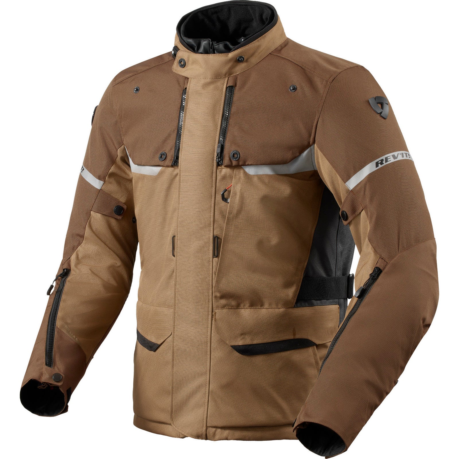 Rev It Outback HO Motorcycle Jacket S Brown Brown Rev It Outback HO Motorcycle Jacket S Brown Brown
